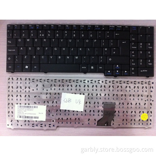 Original Fr UK Layout Laptop Keyboard for Packavd Bell SB85
